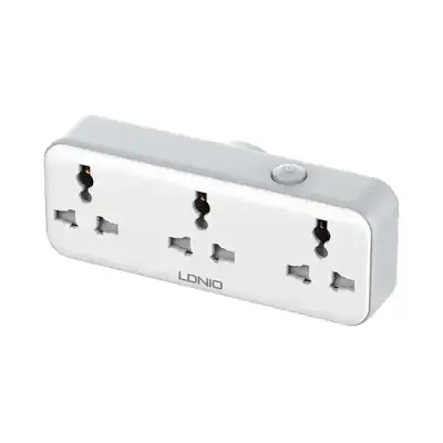 LDNIO SC3317 3 AC Outlets Portable Extension Power Socket